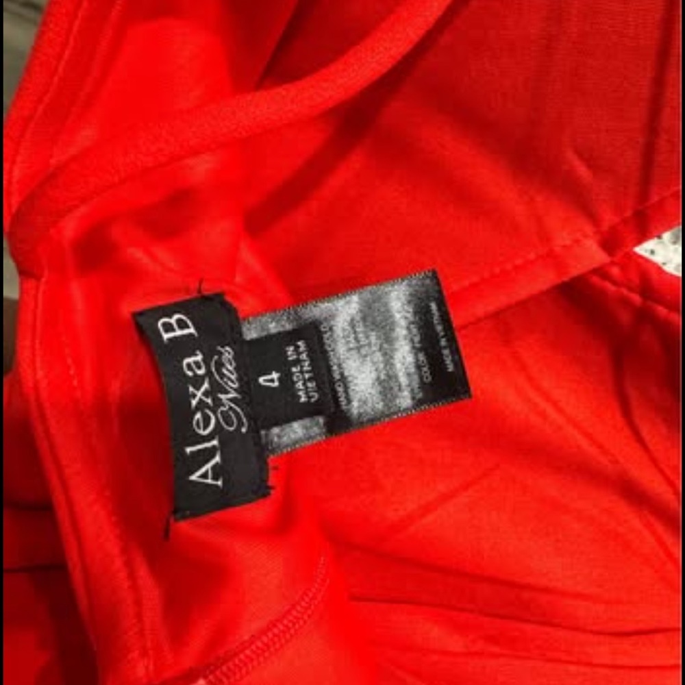 Alexa B Women's Red Dress